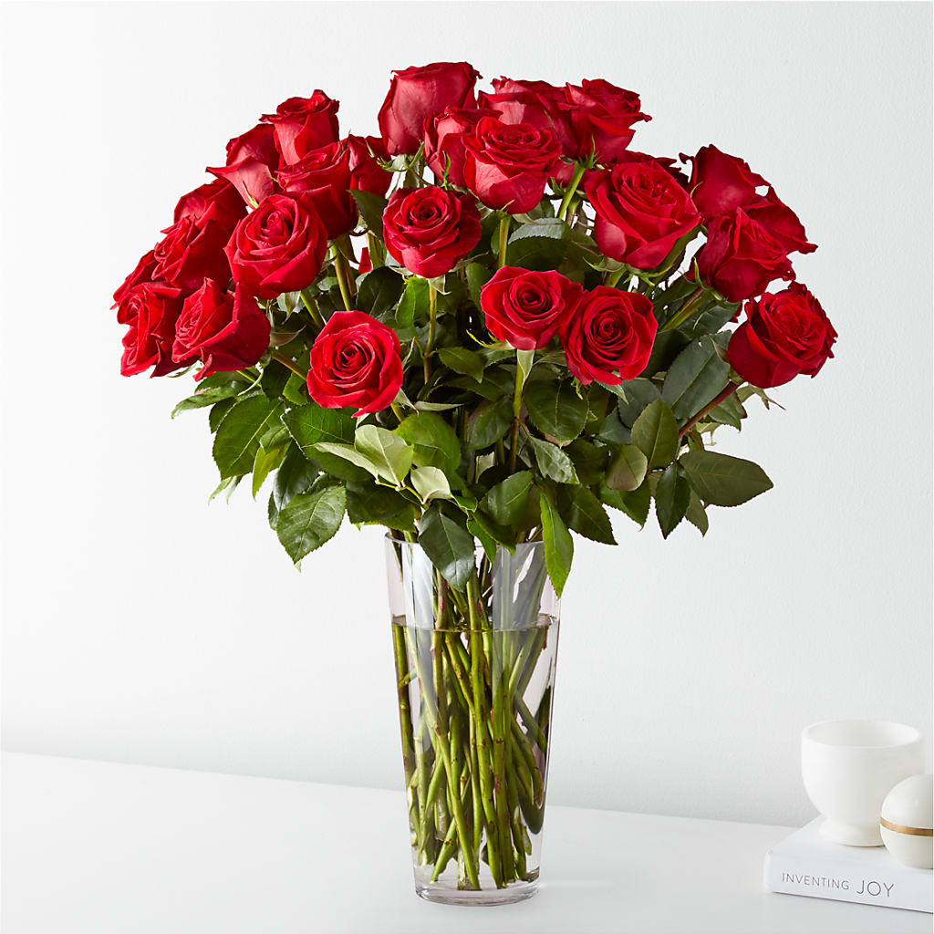 Long Stem Red Rose Bouquet – Bloom N Grow Floral Design, Atascadero CA