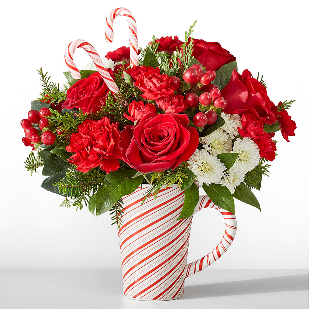 Peppermint Swirl Mug – Bloom N Grow Floral Design, Atascadero CA