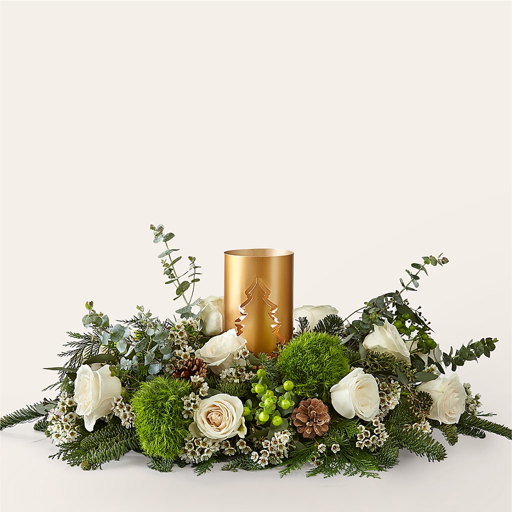Chestnuts Roasting Centerpiece – Bloom N Grow Floral Design, Atascadero CA