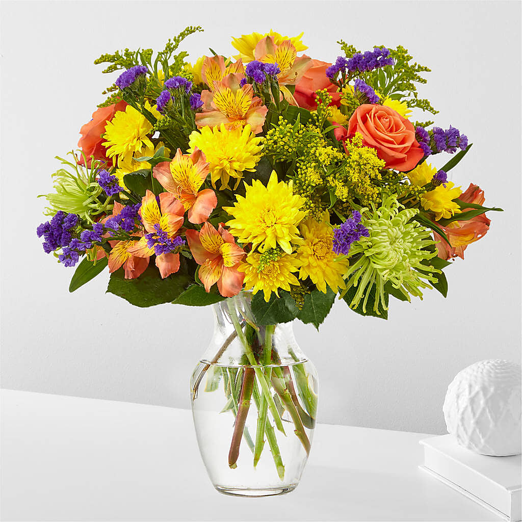 Marmalade Skies Bouquet – Bloom N Grow Floral Design, Atascadero CA