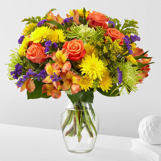Marmalade Skies Bouquet – Bloom N Grow Floral Design, Atascadero CA