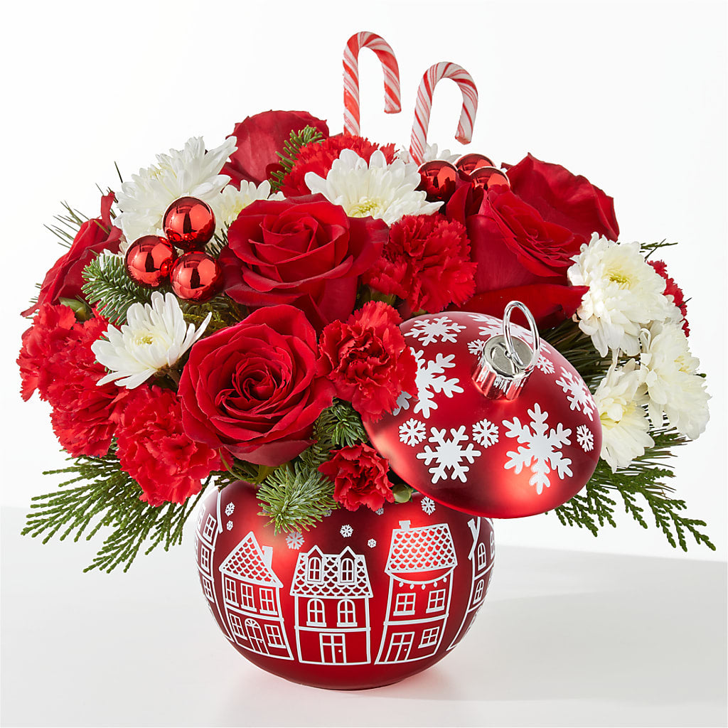 Cheer in the Air Ornament – Bloom N Grow Floral Design, Atascadero CA