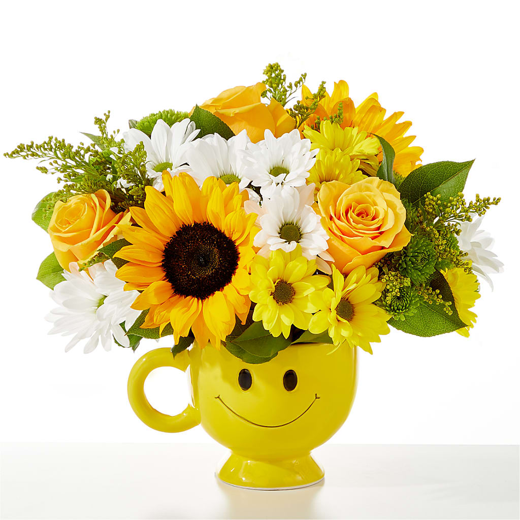 Be Happy Bouquet – Bloom N Grow Floral Design, Atascadero CA