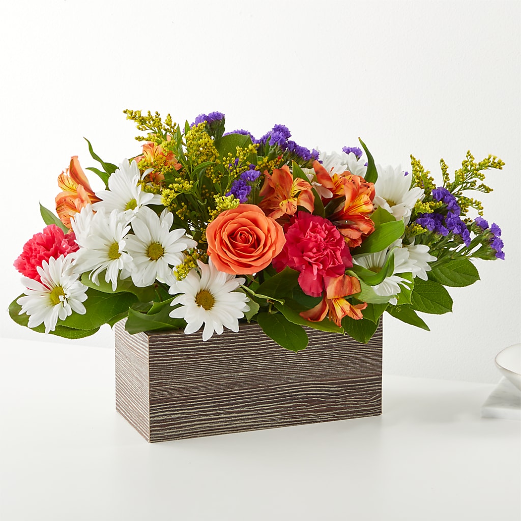 Oopsie Daisy Box Bouquet – Bloom N Grow Floral Design, Atascadero CA