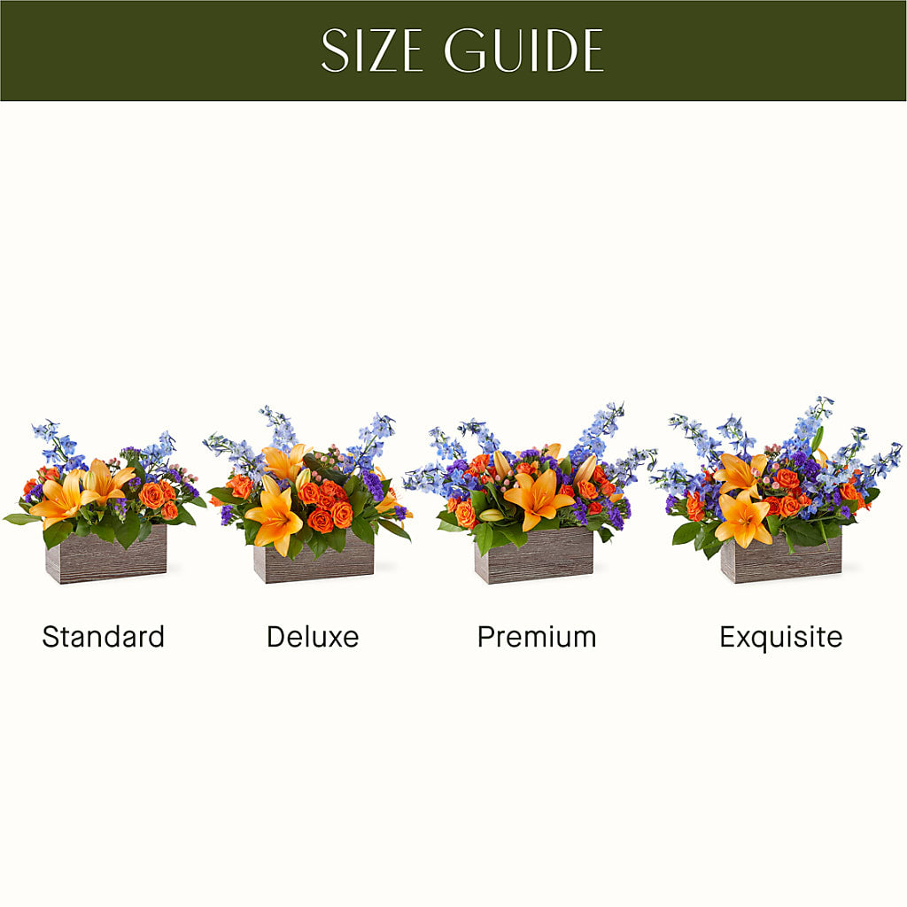Radiant Citrus Box Bouquet – Bloom N Grow Floral Design, Atascadero CA