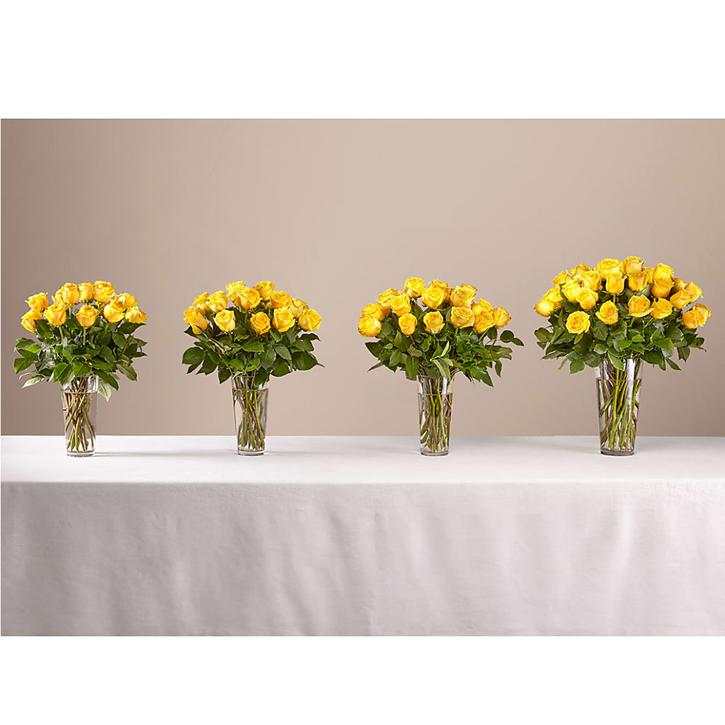 Long Stem Yellow Rose Bouquet – Bloom N Grow Floral Design, Atascadero CA