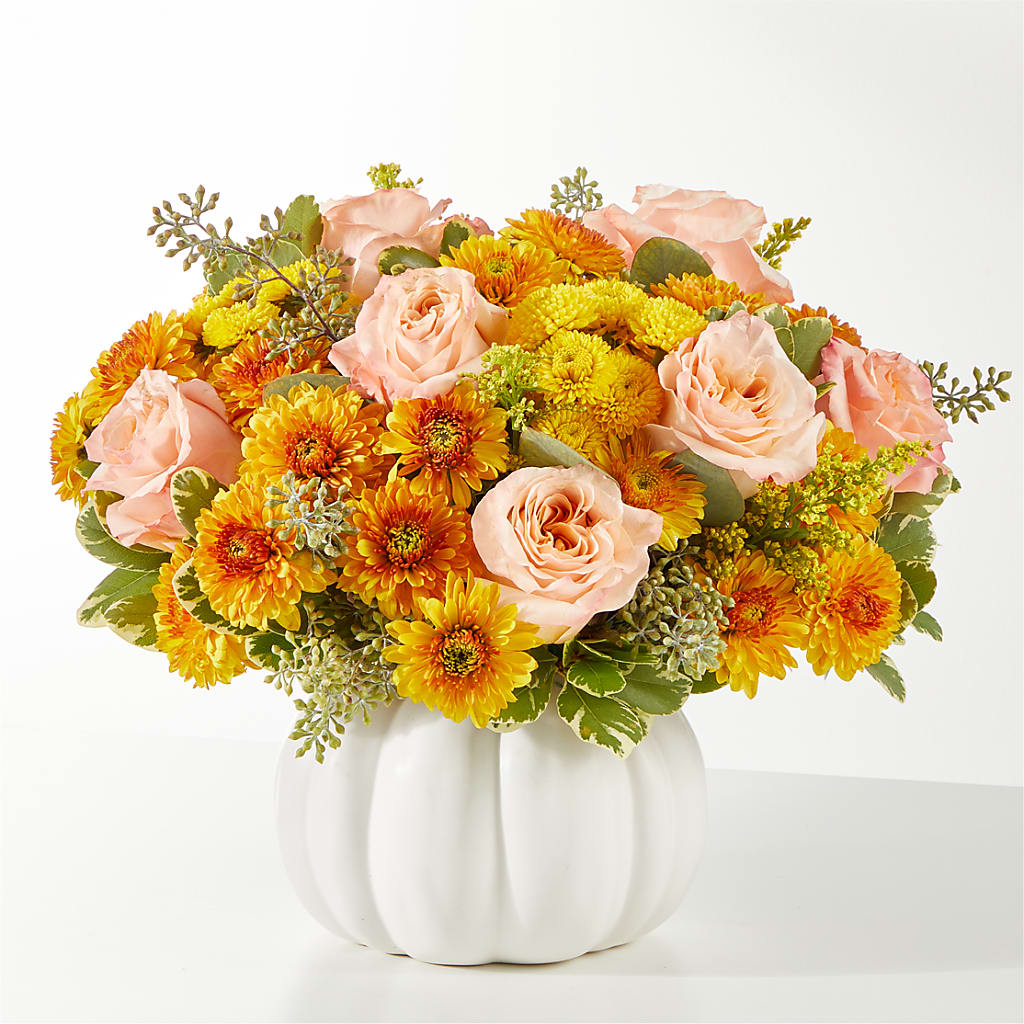 Peachy Pumpkin – Bloom N Grow Floral Design, Atascadero CA