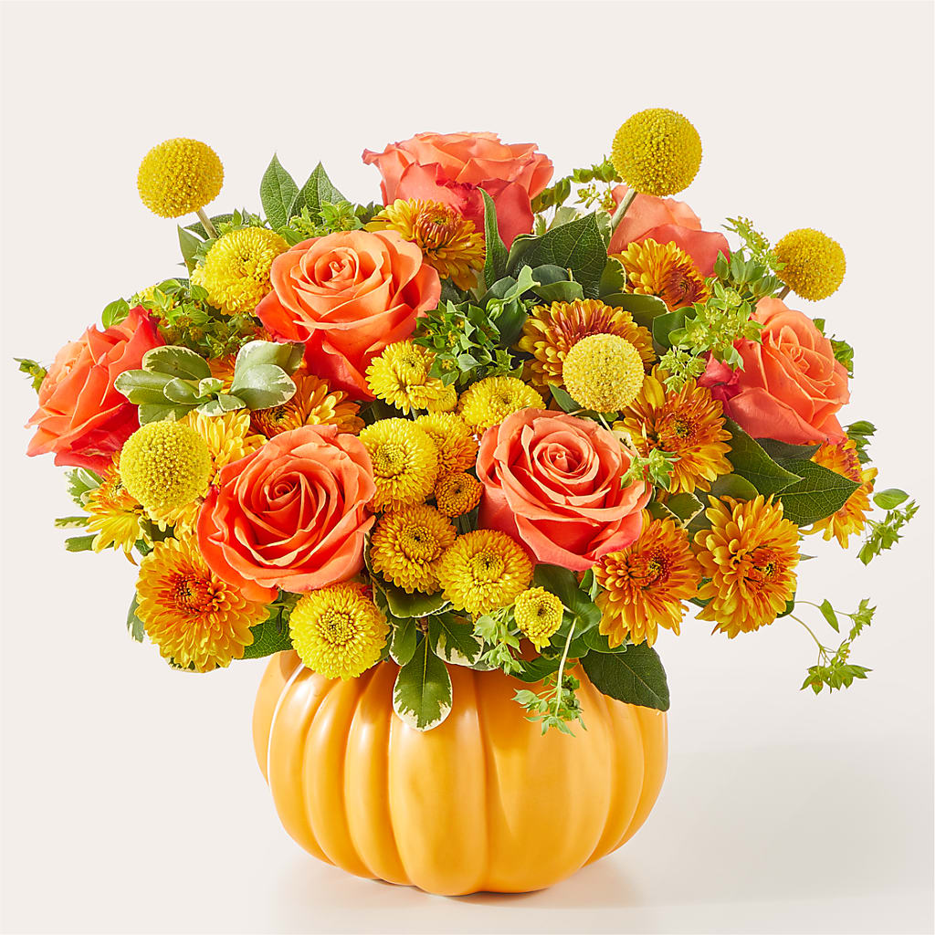 Gourdgeous Pumpkin – Bloom N Grow Floral Design, Atascadero CA