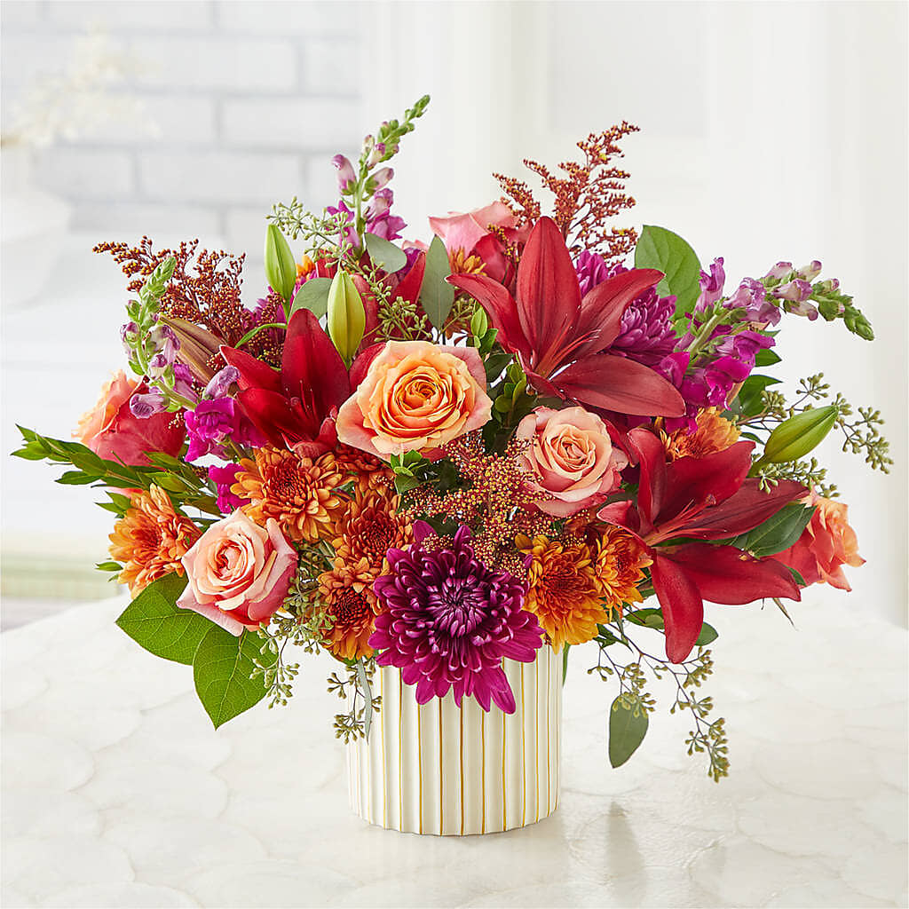 Burgundy Landscape Bouquet – Bloom N Grow Floral Design, Atascadero CA