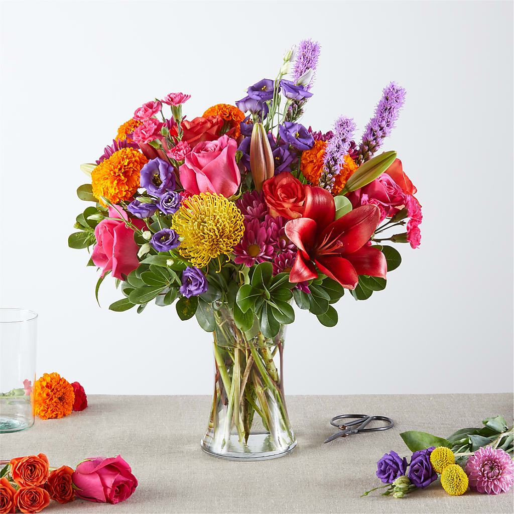 Feast of Color – A Florist Original – Bloom N Grow Floral Design, Atascadero CA
