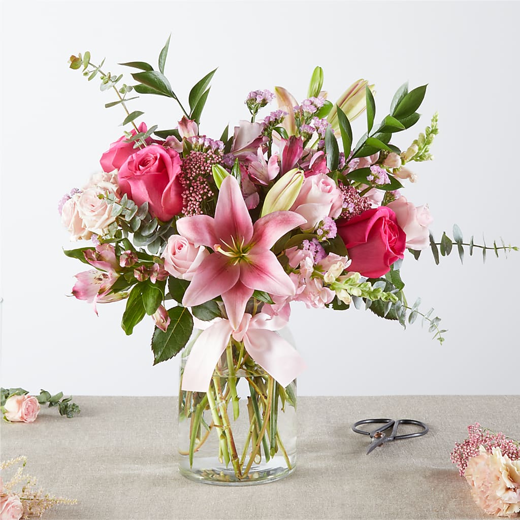 Pink Ribbon - A Florist Original – Bloom N Grow Floral Design, Atascadero CA