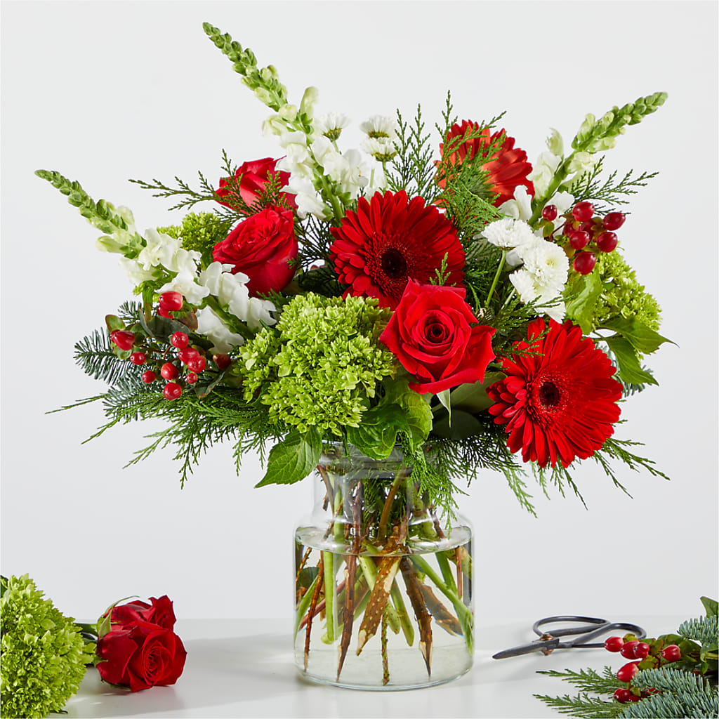 Merry Moment Bouquet – A Florist Original – Bloom N Grow Floral Design, Atascadero CA