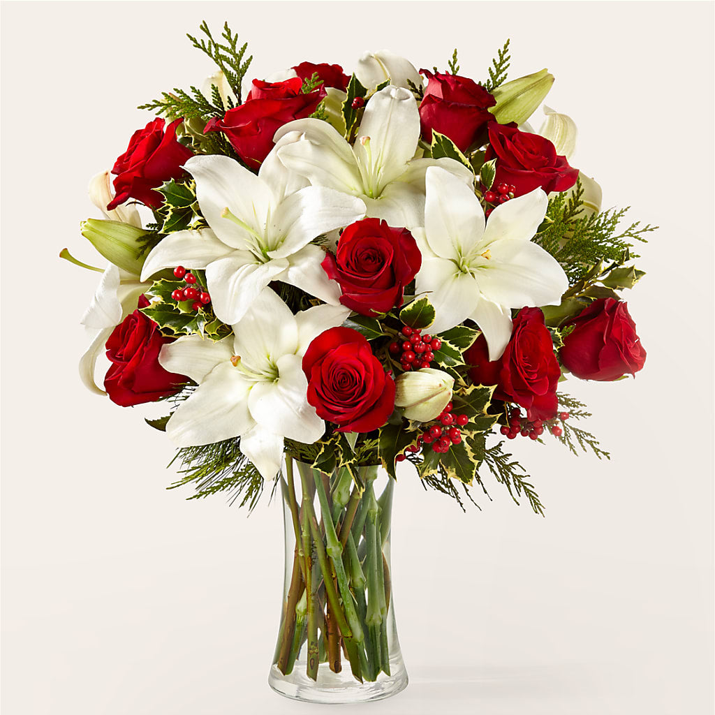 Sparkling Snowflakes Bouquet – Bloom N Grow Floral Design, Atascadero CA