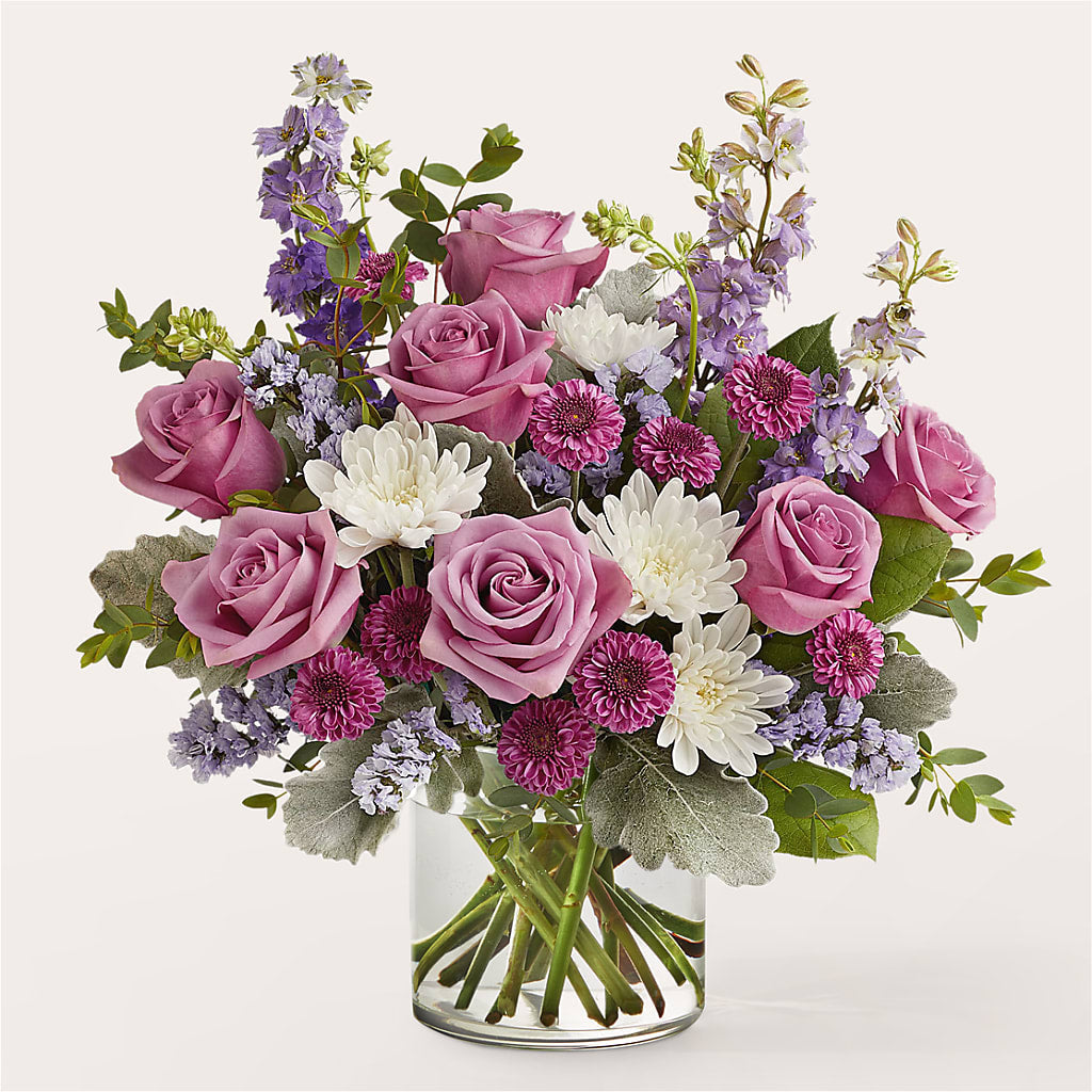 Violet Frost Bouquet – Bloom N Grow Floral Design, Atascadero CA
