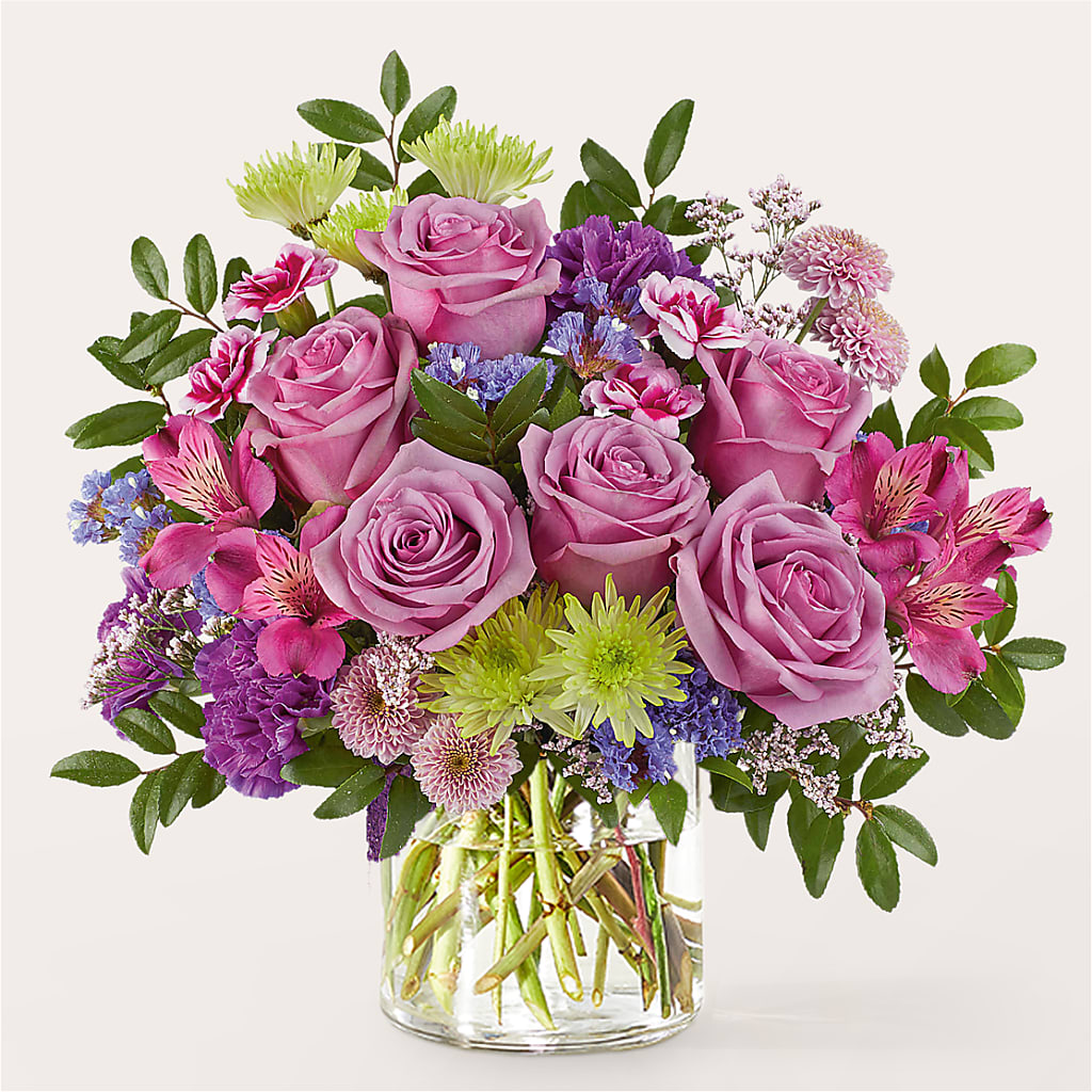Glass Half Full Bouquet – Bloom N Grow Floral Design, Atascadero CA