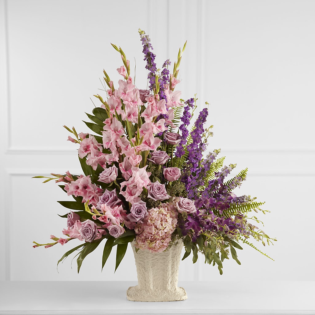 Flowing Garden Arrangement – Bloom N Grow Floral Design, Atascadero CA