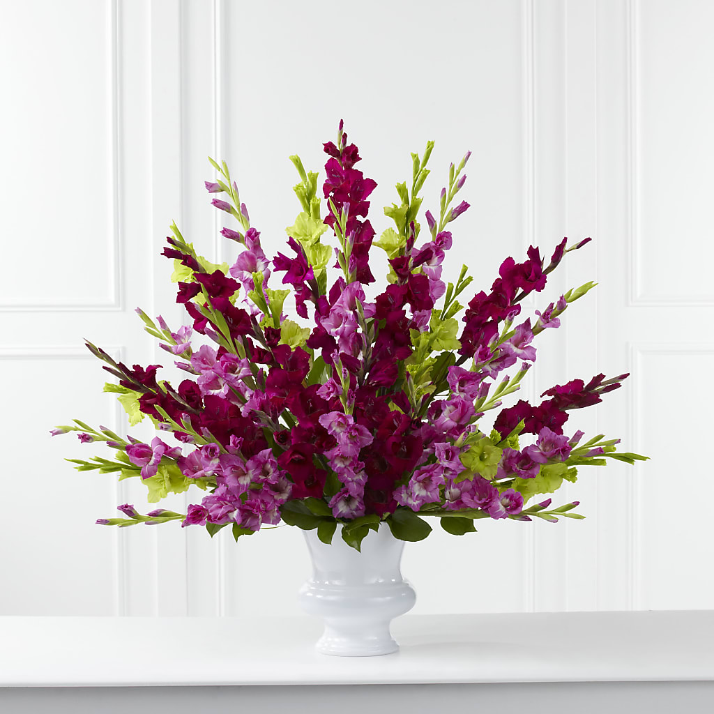 Solemn Offering Arrangement – Bloom N Grow Floral Design, Atascadero CA