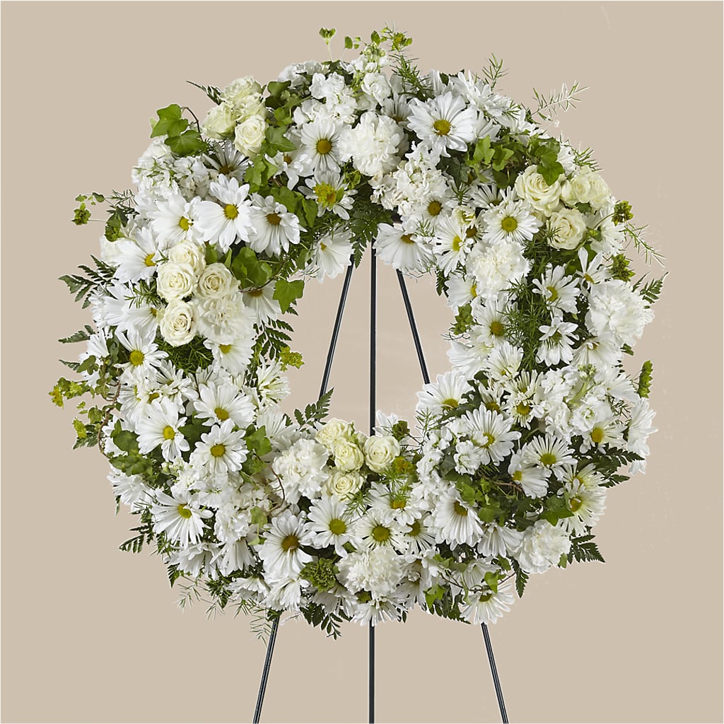 Faithful Wishes Wreath – Bloom N Grow Floral Design, Atascadero CA