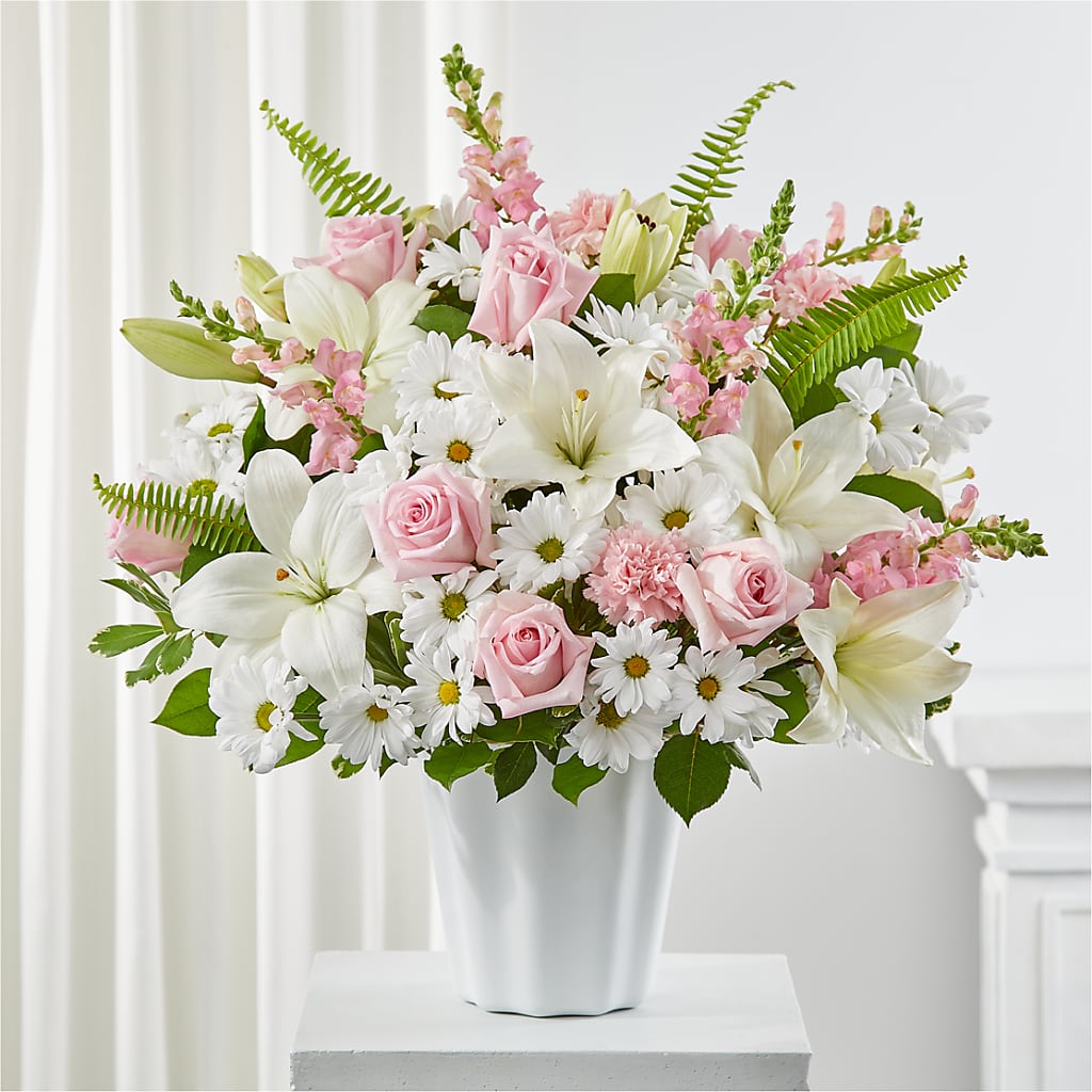 Soft Touch Tabletop Basket – Bloom N Grow Floral Design, Atascadero CA