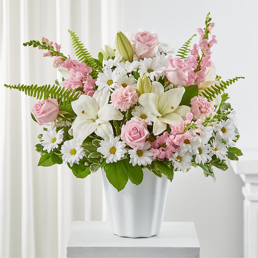 Soft Touch Tabletop Basket – Bloom N Grow Floral Design, Atascadero CA