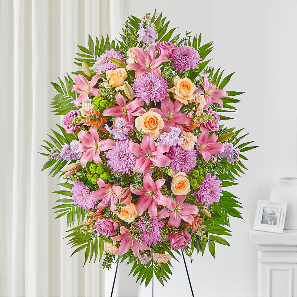 Love & Light Standing Spray – Bloom N Grow Floral Design, Atascadero CA