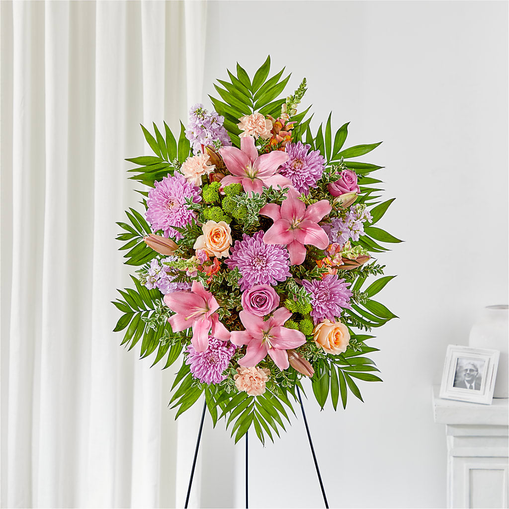 Love & Light Standing Spray – Bloom N Grow Floral Design, Atascadero CA