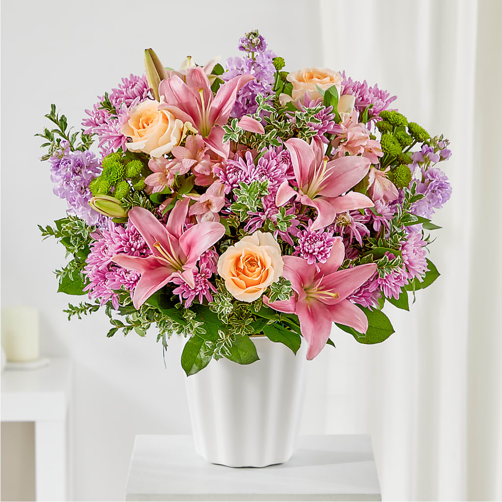 Supportive Embrace Tabletop Basket – Bloom N Grow Floral Design, Atascadero CA