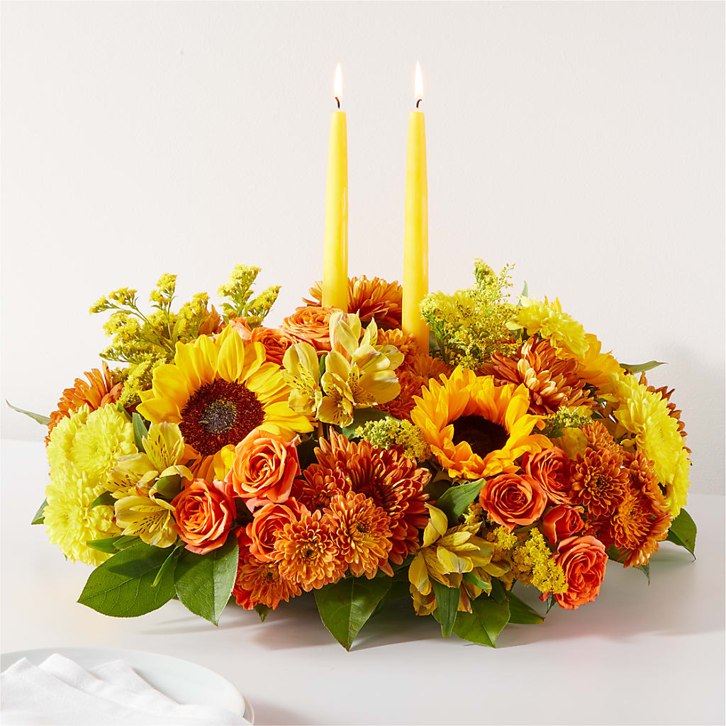 Autumn Harmony Centerpiece – Bloom N Grow Floral Design, Atascadero CA
