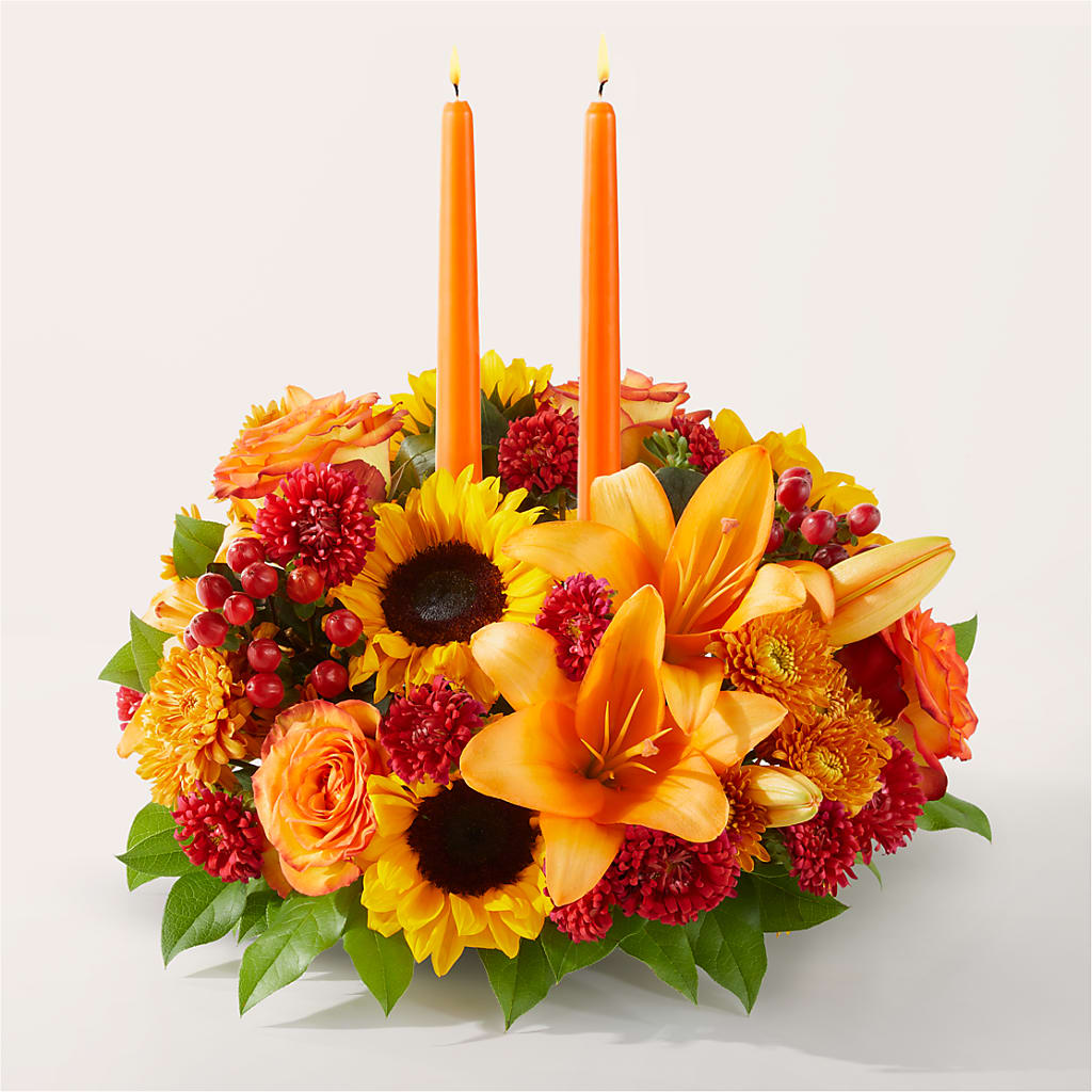 Grateful Centerpiece – Bloom N Grow Floral Design, Atascadero CA