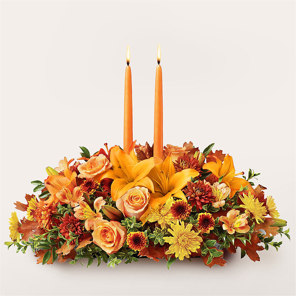 Traditions Centerpiece – Bloom N Grow Floral Design, Atascadero CA