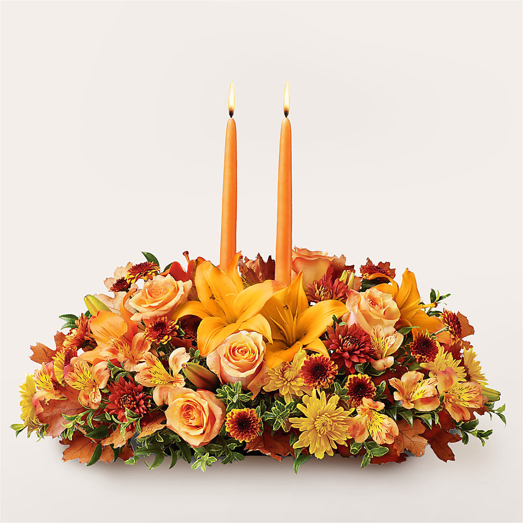 Traditions Centerpiece – Bloom N Grow Floral Design, Atascadero CA