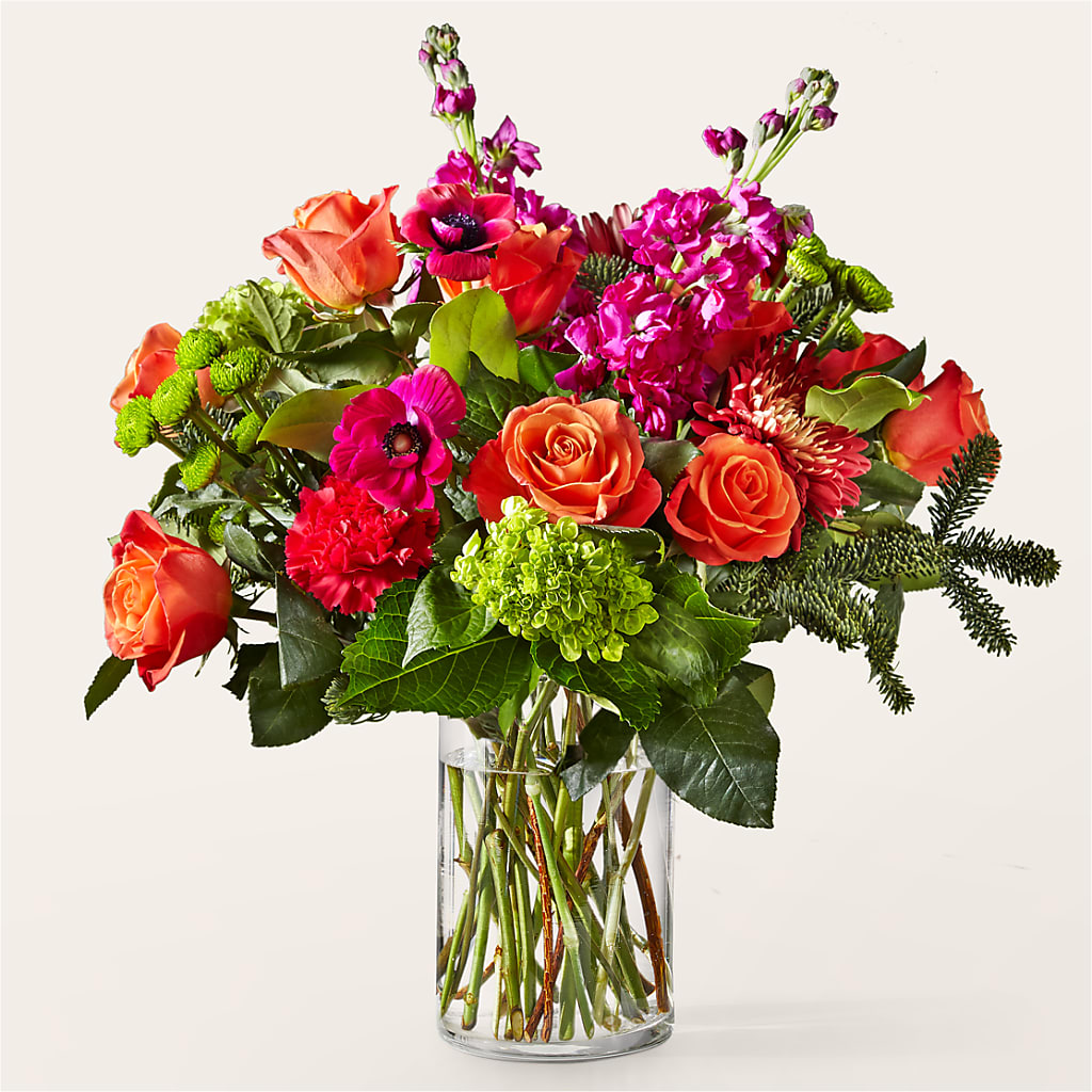 All the Tinsel Bouquet – Bloom N Grow Floral Design, Atascadero CA