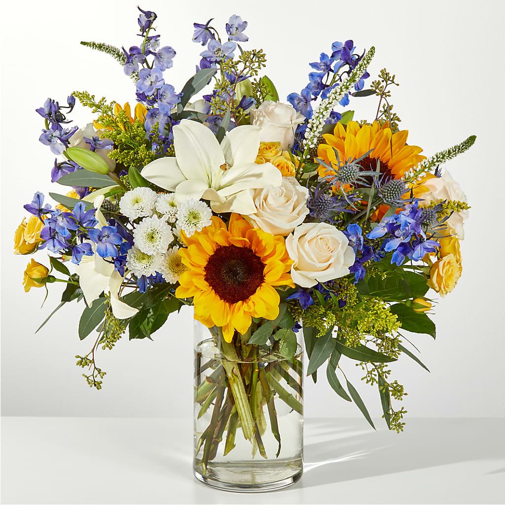 Wonderfully Sunny Bouquet – Bloom N Grow Floral Design, Atascadero CA