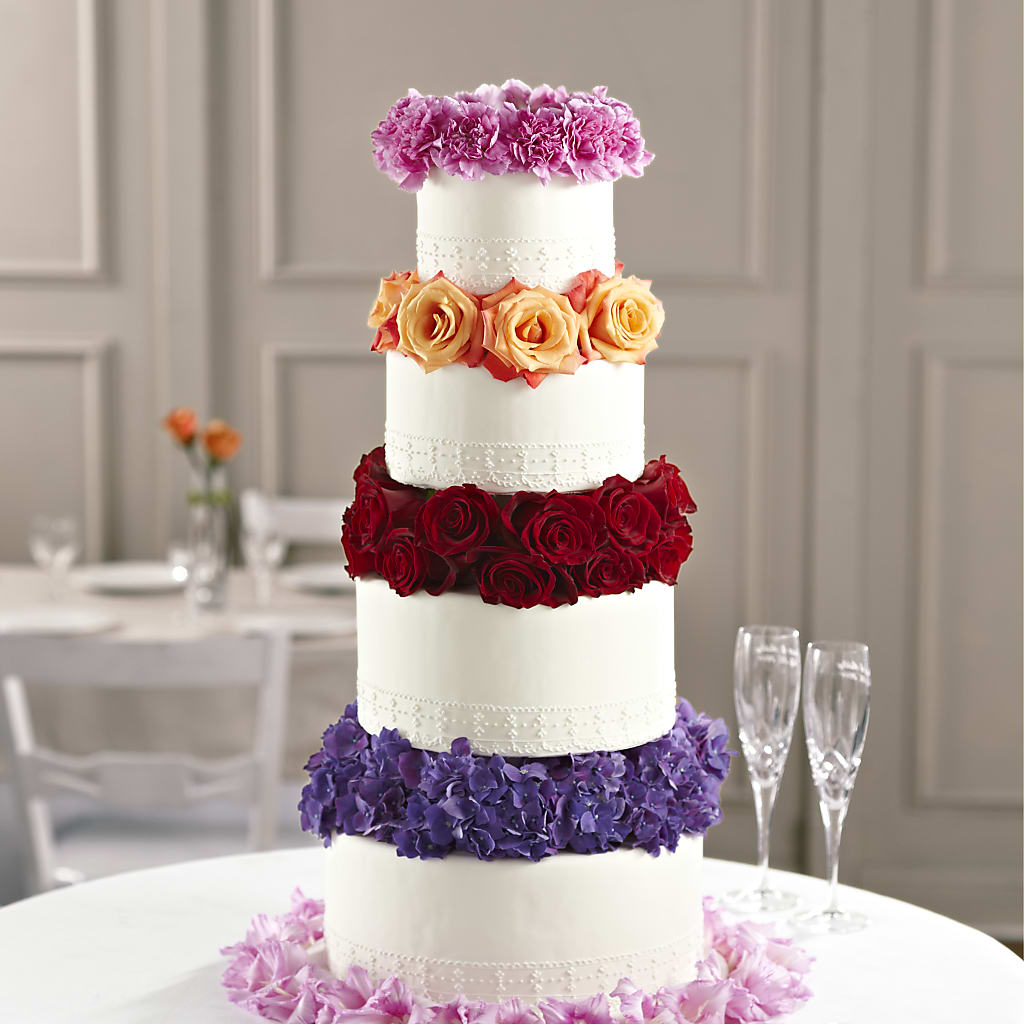 Infinite Love Cake Décor – Bloom N Grow Floral Design, Atascadero CA