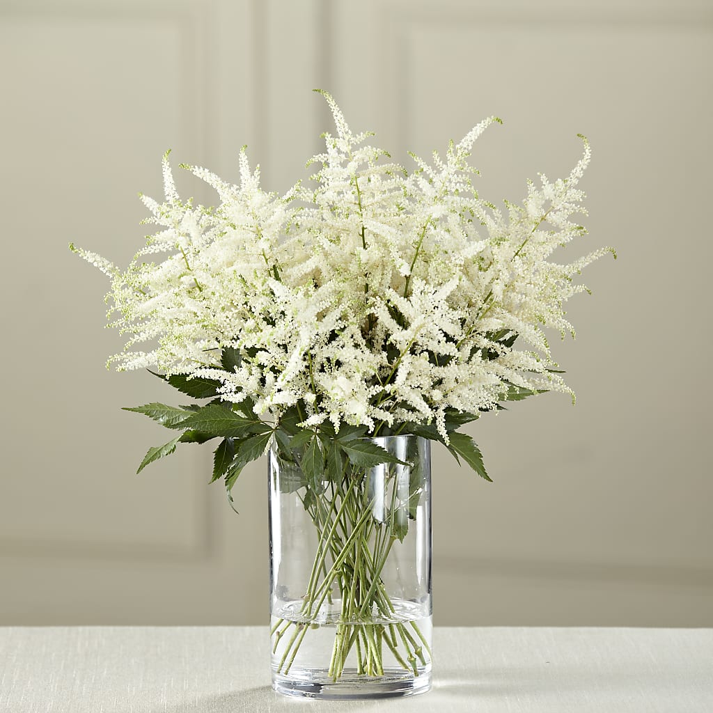 White Astilbe Bouquet – Bloom N Grow Floral Design, Atascadero CA