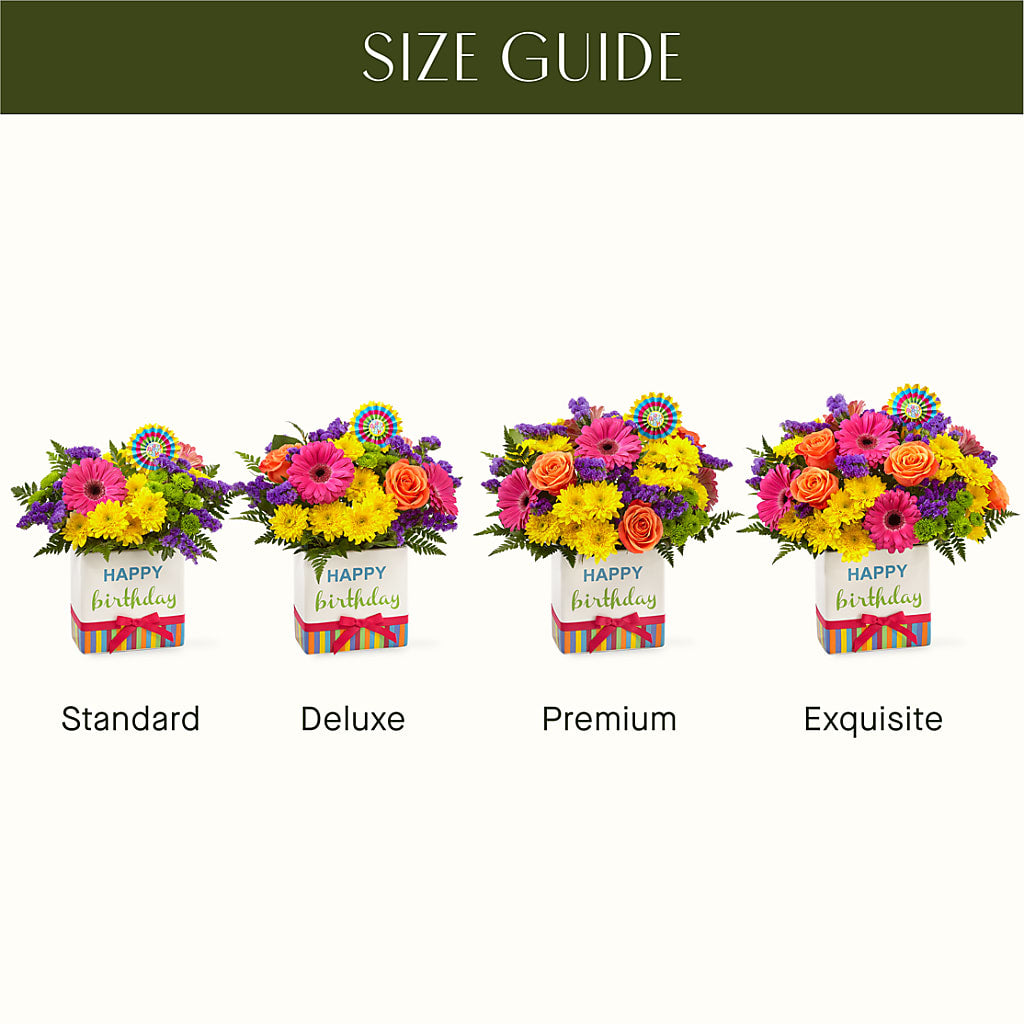 Birthday Brights Bouquet –  Bloom N Grow Floral Design, Atascadero CA