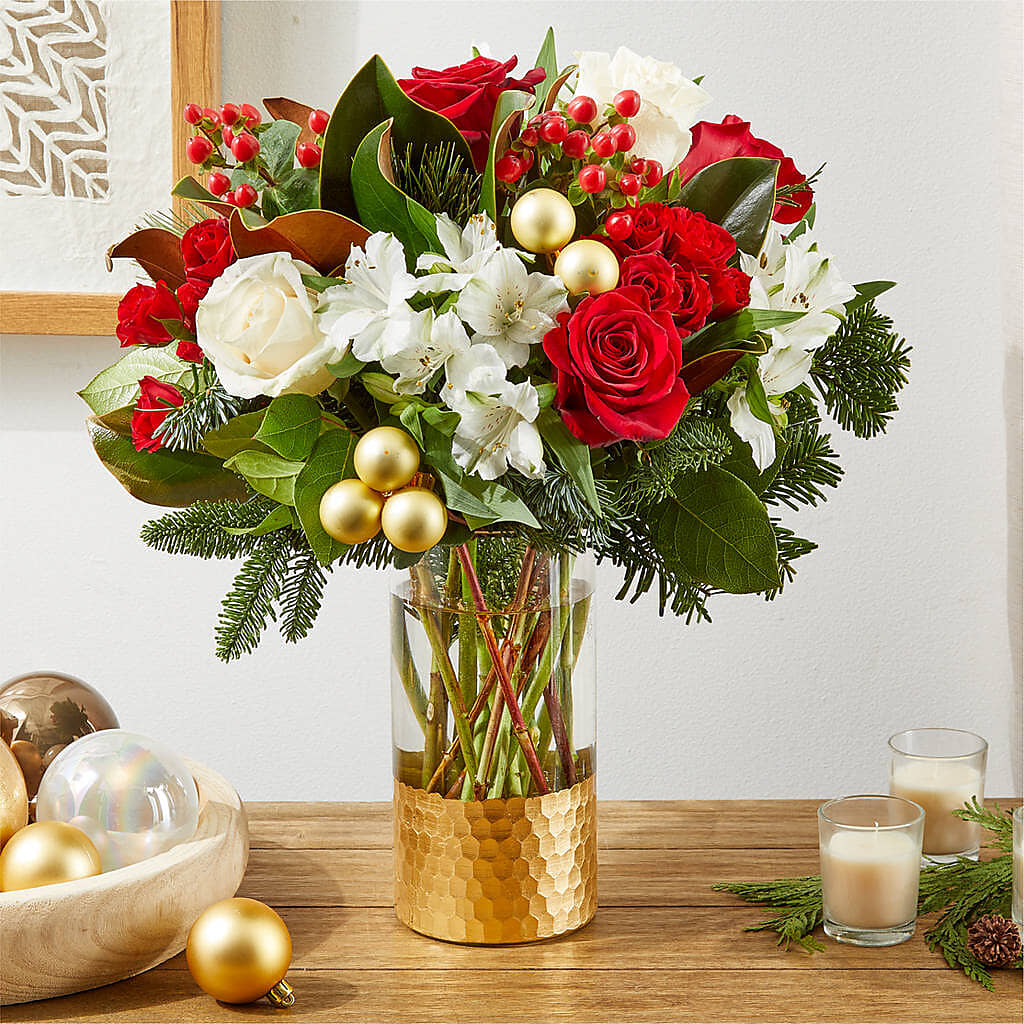 Joy & Jolly Bouquet –  Bloom N Grow Floral Design, Atascadero CA