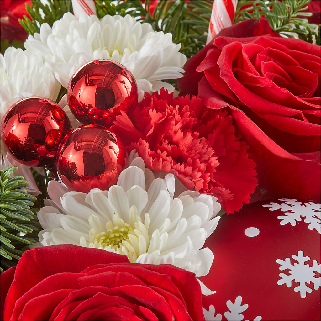 Cheer in the Air Ornament –  Bloom N Grow Floral Design, Atascadero CA