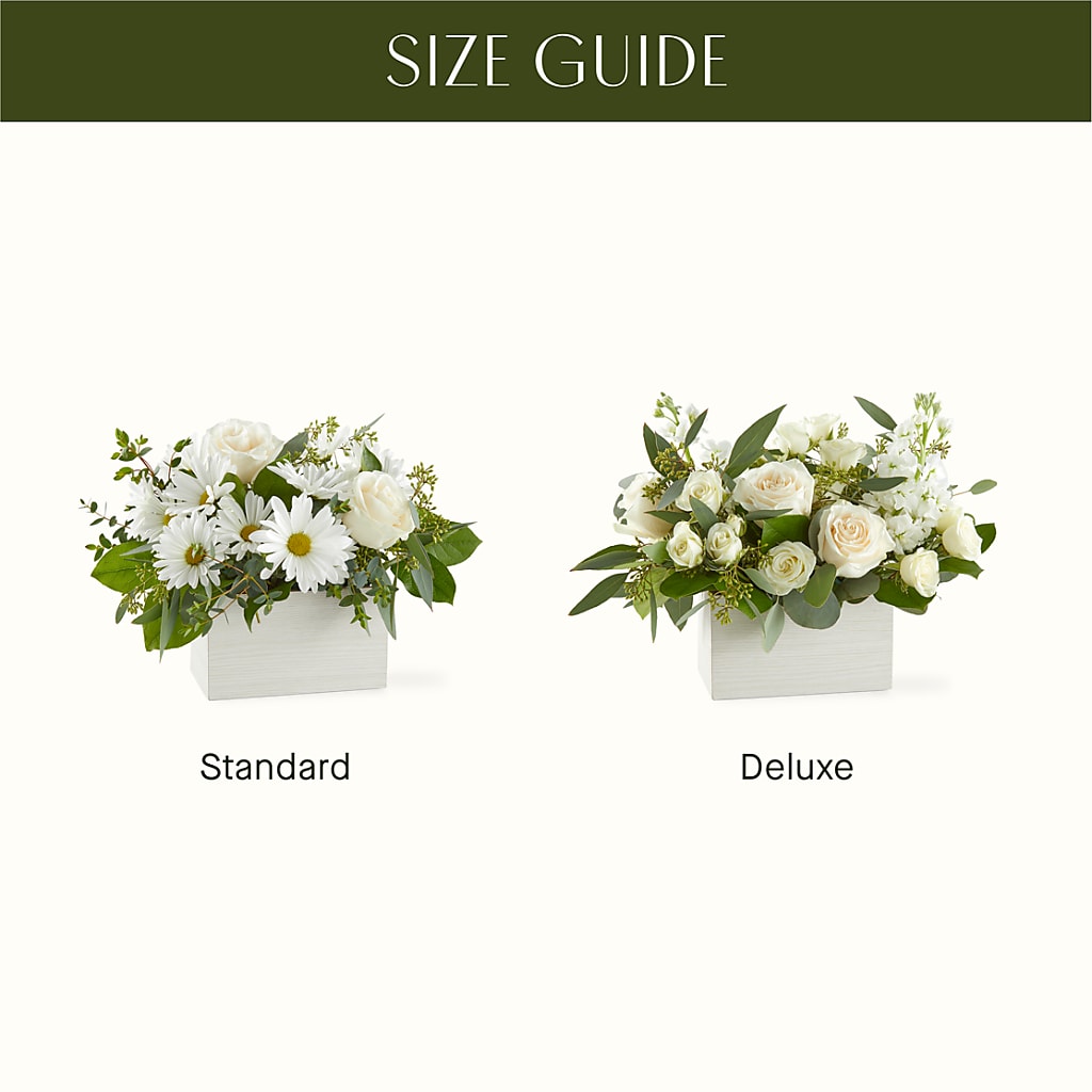 Fresh Linen Box Bouquet –  Bloom N Grow Floral Design, Atascadero CA