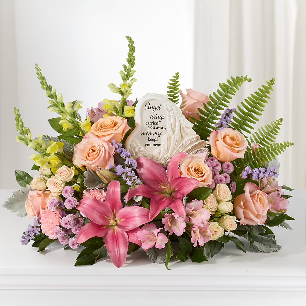 Gentle Light Arrangement –  Bloom N Grow Floral Design, Atascadero CA