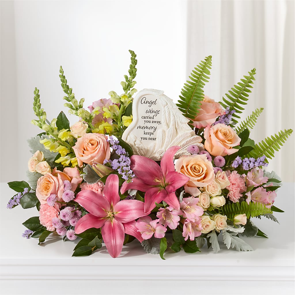 Gentle Light Arrangement –  Bloom N Grow Floral Design, Atascadero CA