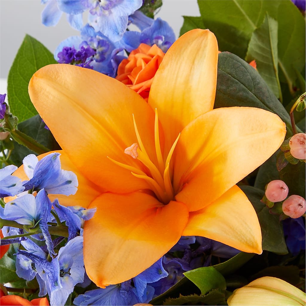 Radiant Citrus Box Bouquet –  Bloom N Grow Floral Design, Atascadero CA