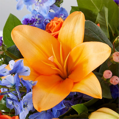 Radiant Citrus Box Bouquet –  Bloom N Grow Floral Design, Atascadero CA