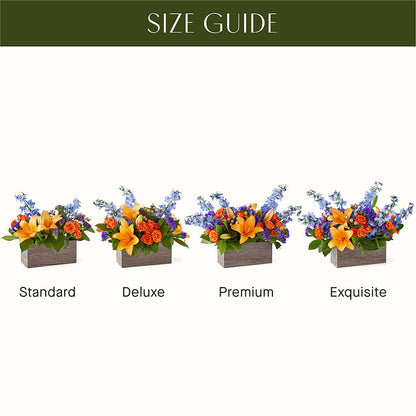 Radiant Citrus Box Bouquet –  Bloom N Grow Floral Design, Atascadero CA