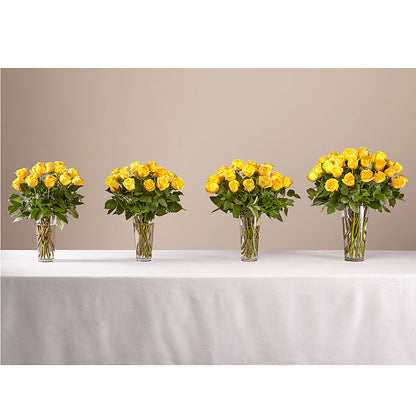 Long Stem Yellow Rose Bouquet –  Bloom N Grow Floral Design, Atascadero CA