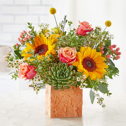 Sunflower Season Bouquet –  Bloom N Grow Floral Design, Atascadero CA
