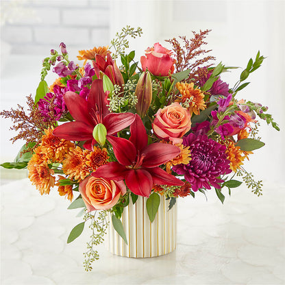 Burgundy Landscape Bouquet –  Bloom N Grow Floral Design, Atascadero CA