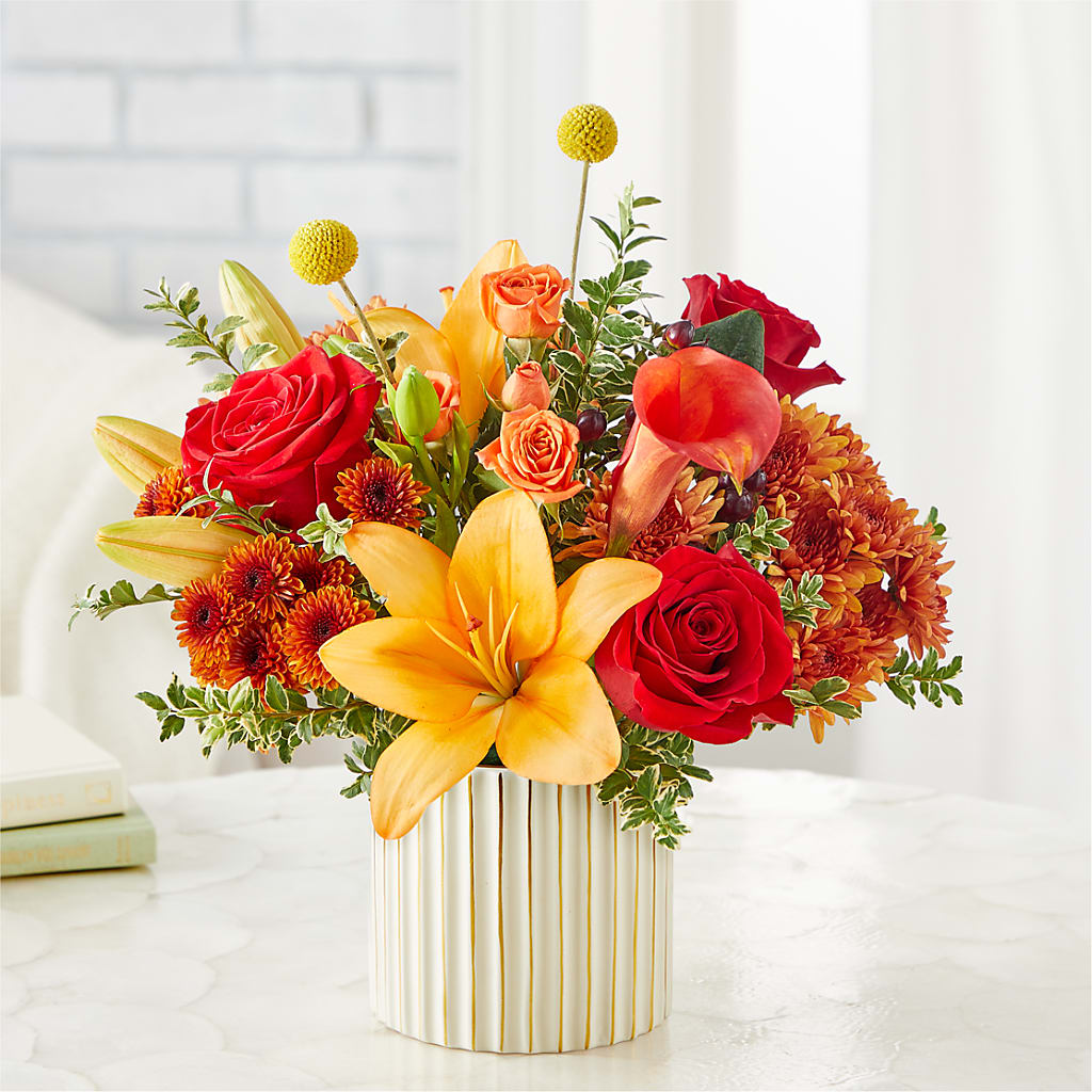 Scarlet Skies Bouquet –  Bloom N Grow Floral Design, Atascadero CA
