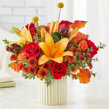 Scarlet Skies Bouquet –  Bloom N Grow Floral Design, Atascadero CA