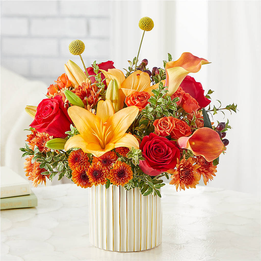 Scarlet Skies Bouquet –  Bloom N Grow Floral Design, Atascadero CA